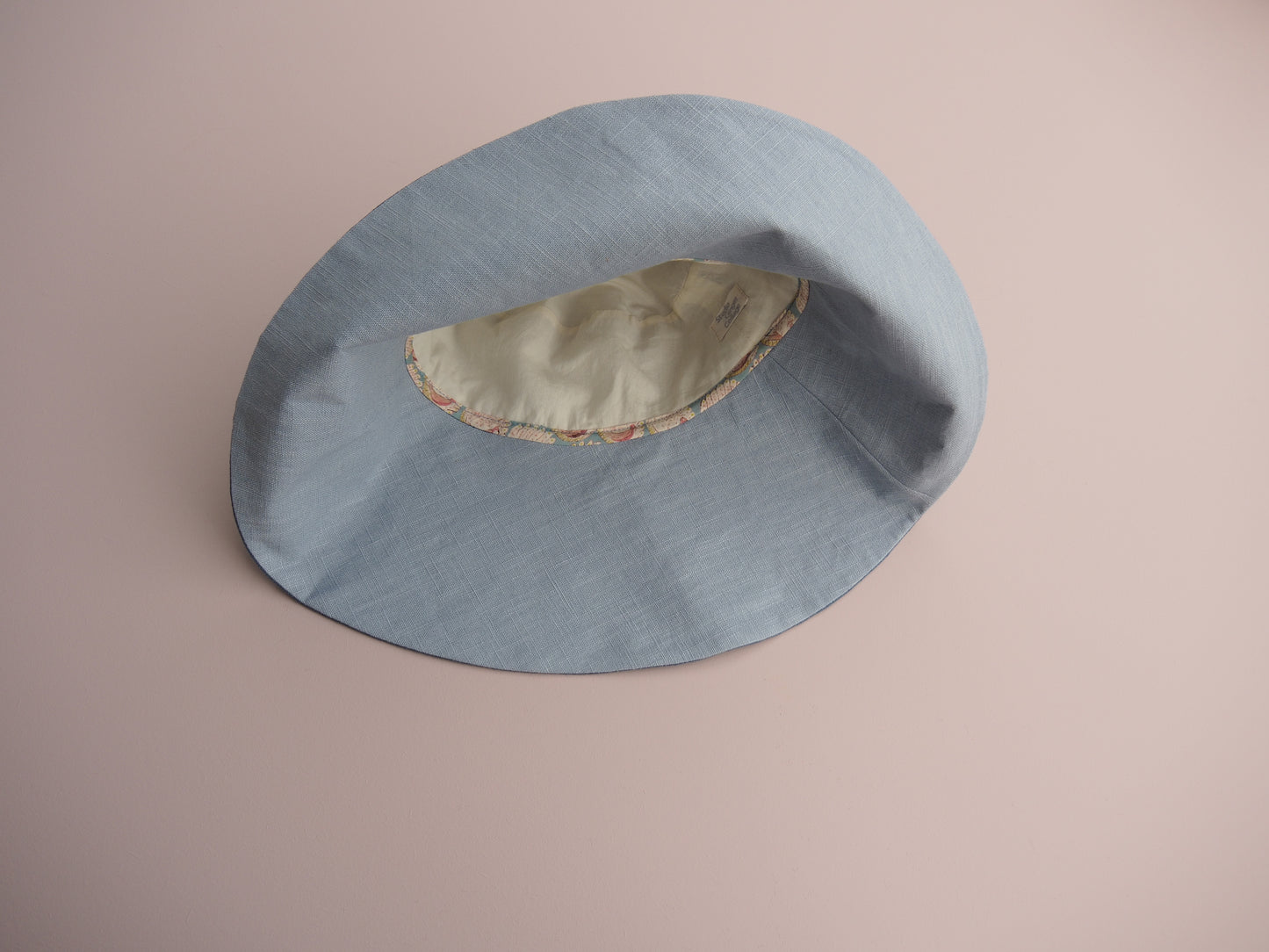 Ray Sonnenhut denim-blau/hellblau