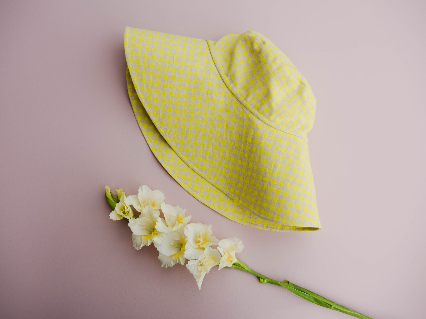 Ray Sonnenhut lemon kariert - Anfertigung