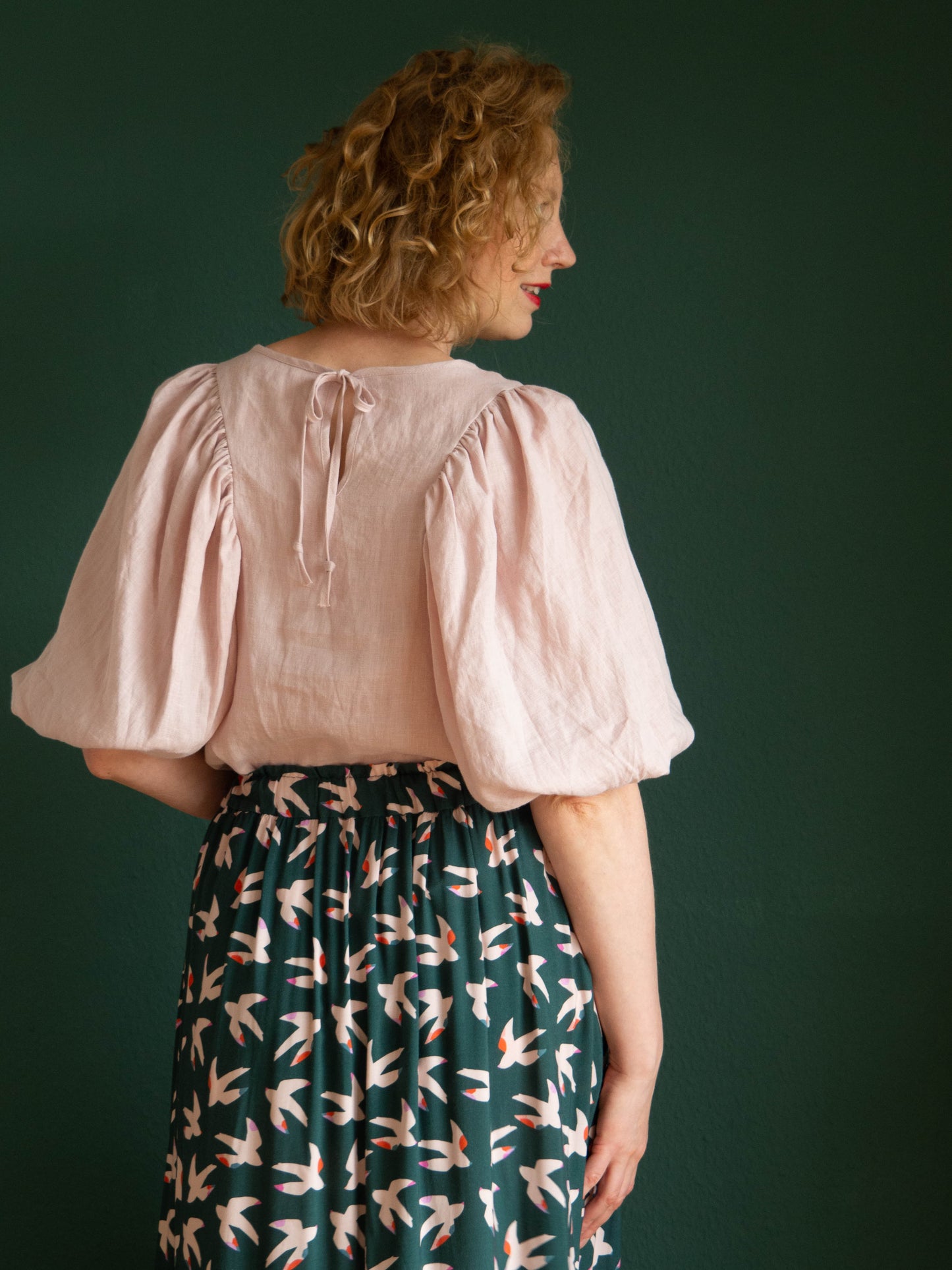 Evi Blouse & Ava Skirt - Summer Love pattern