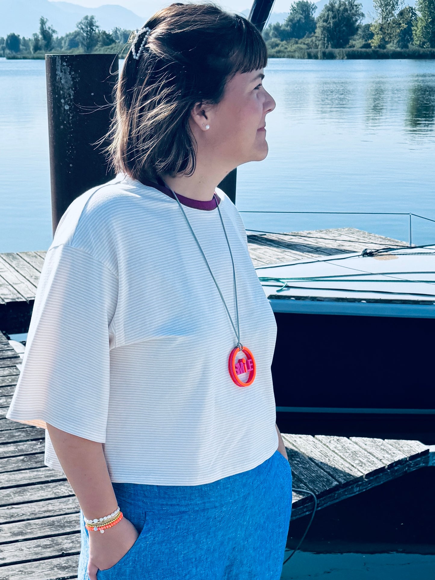 Smile T-Shirt & Kleid Damen 34 - 52