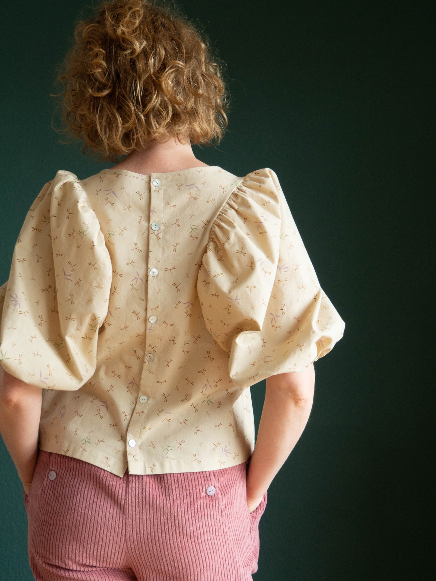 Evi Bluse Größen 34 -52 Schnittmuster und Nähanleitung