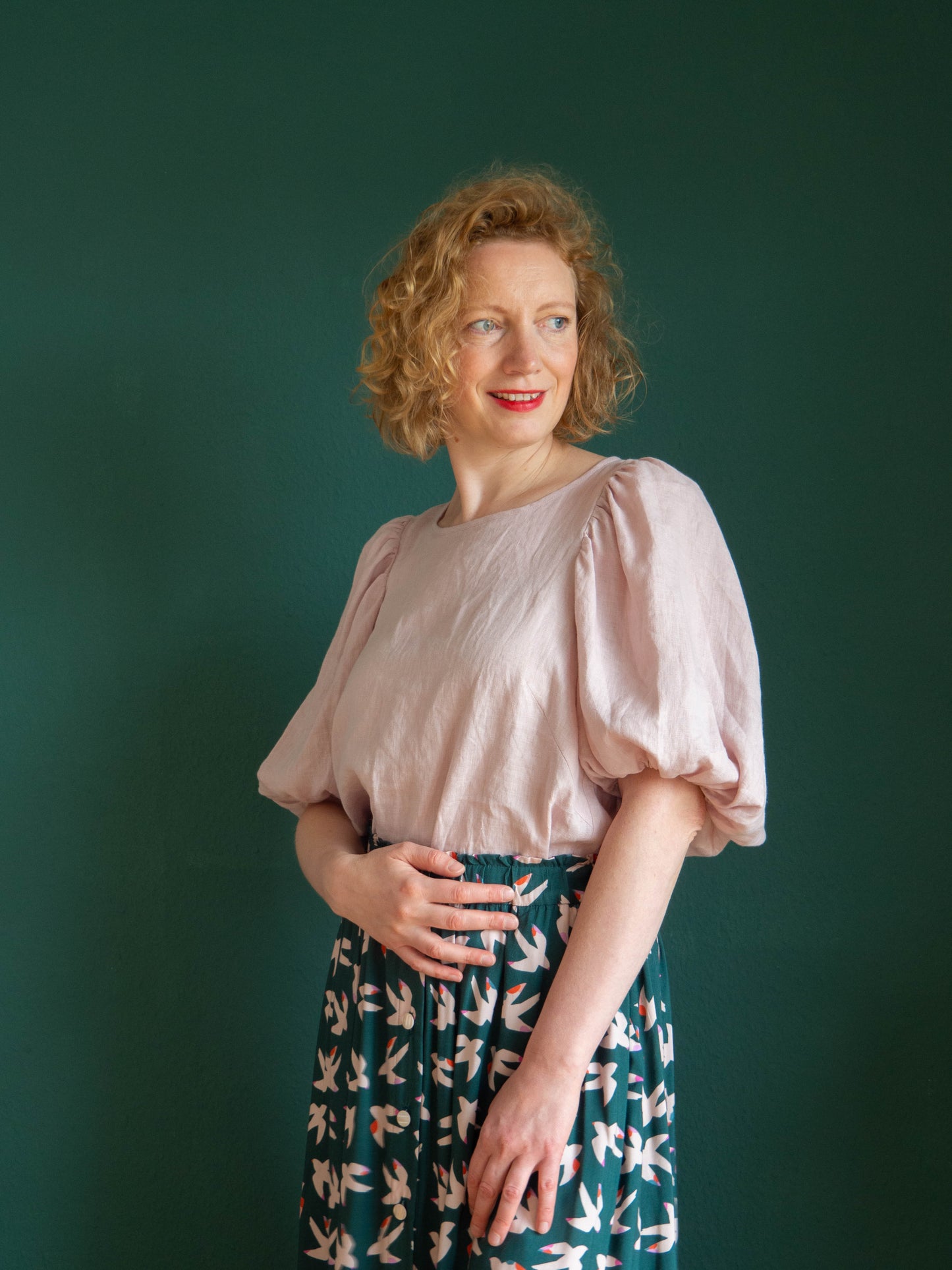 Evi Blouse 34 - 52 sewing pattern and instructions