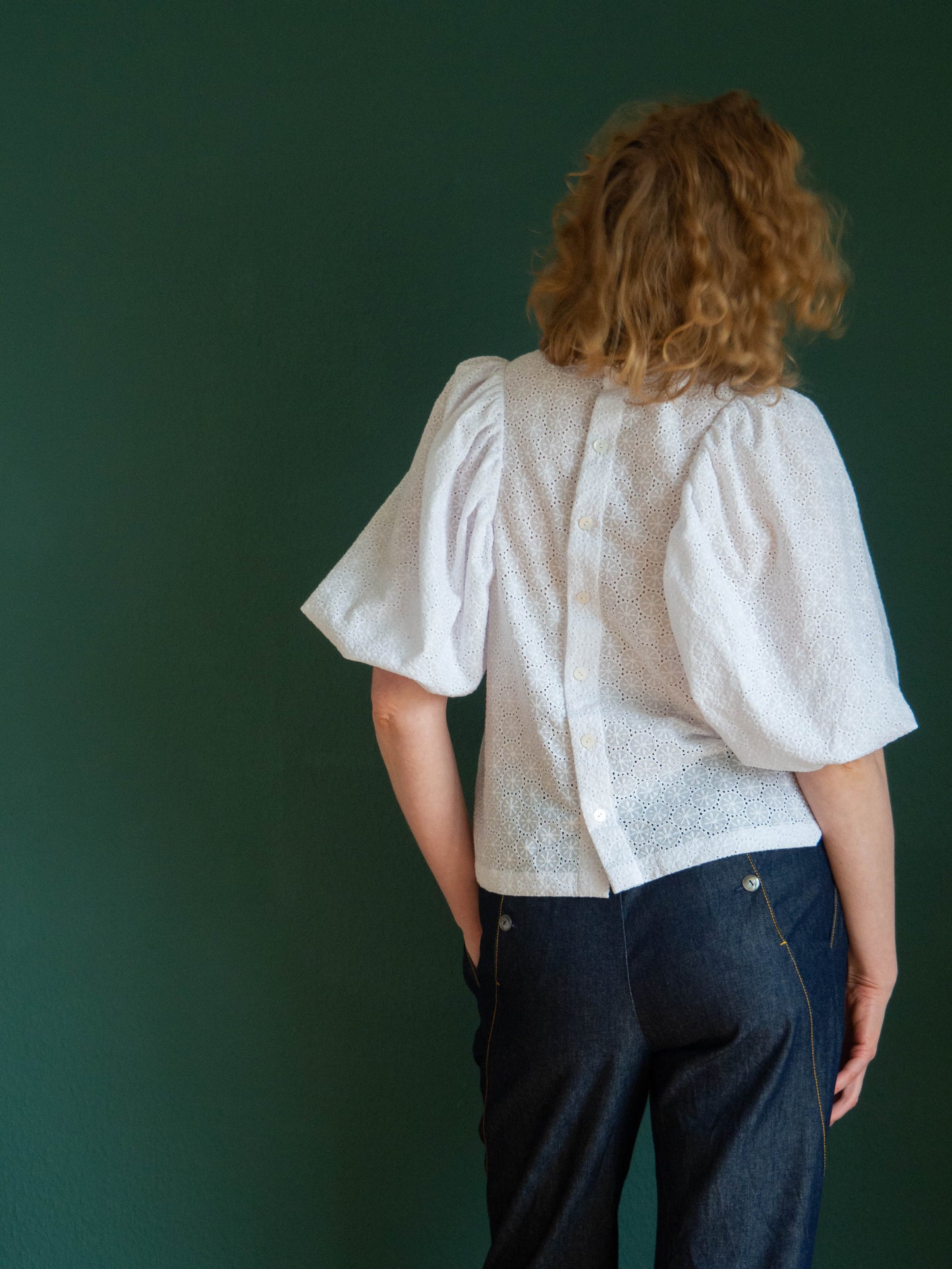 Evi Bluse Größen 34 -52 Schnittmuster und Nähanleitung