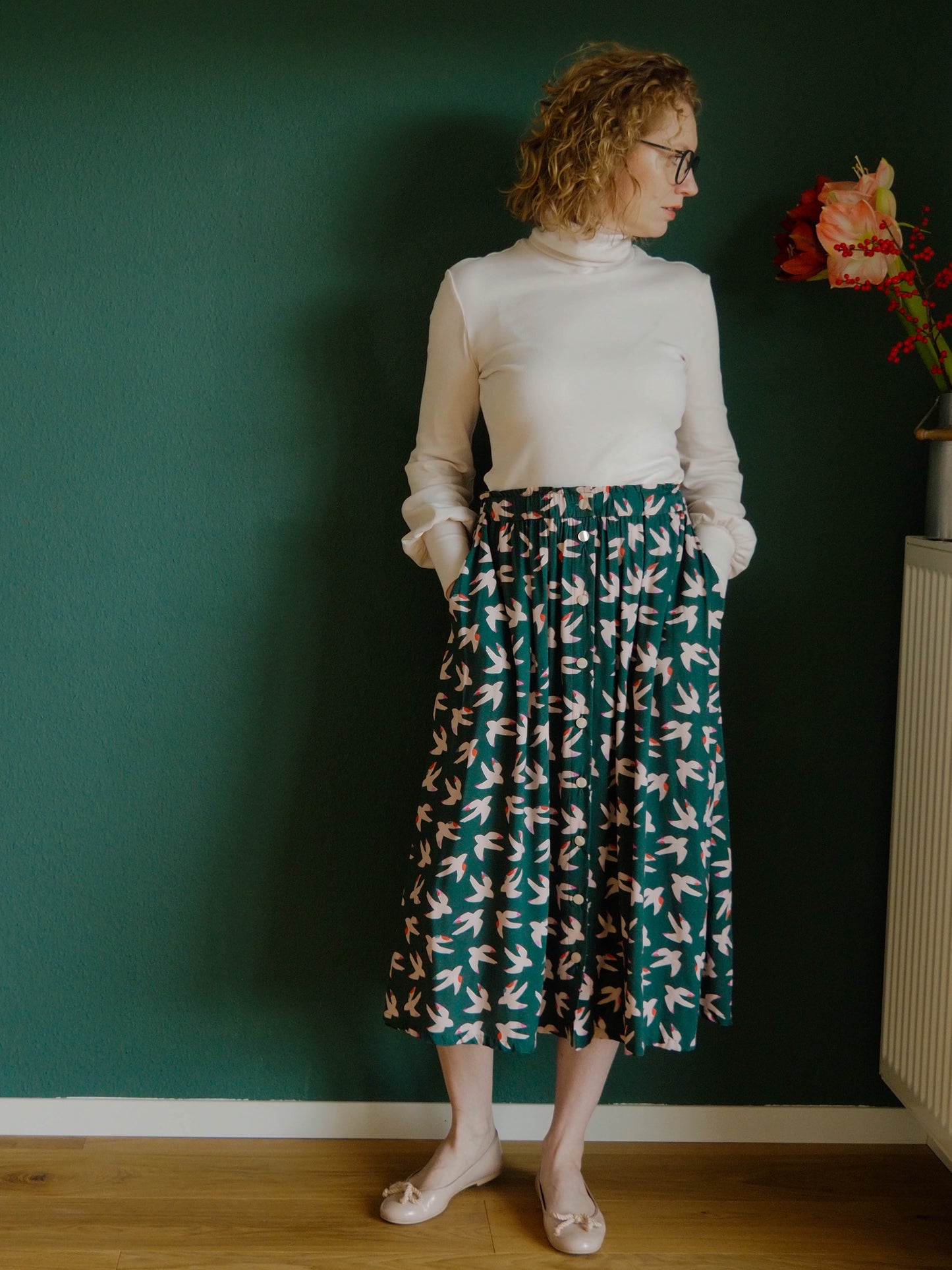Ava Skirt Ladies sizes 34 - 52 and Kids sizes 74/80 - 158/164 sewing pattern and instructions
