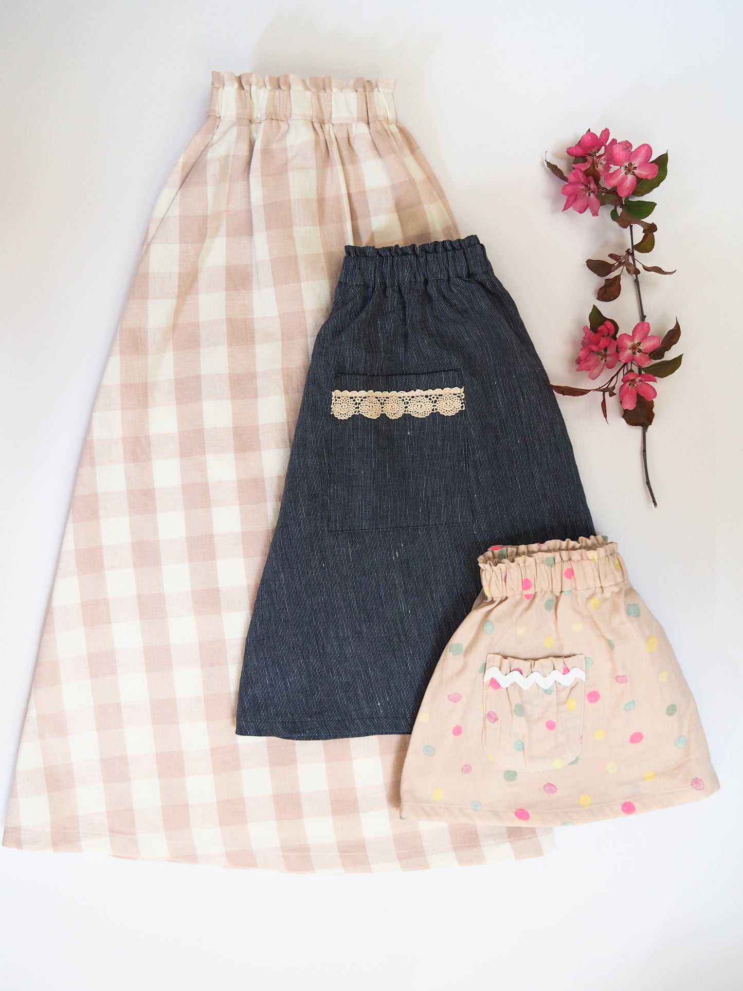 Ava Rock Mini & me - Schnittmuster und Anleitung - Damen 34 - 52 und Kinder 74/80 - 158/164